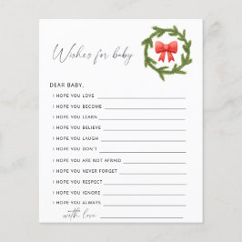 Winterspiel Party | Wünsche für Babyspiel