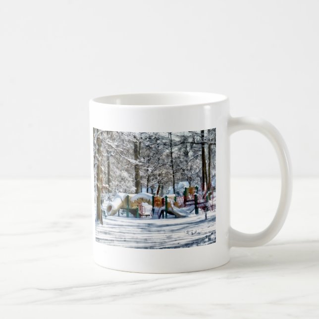Winterspielplatz Tasse (Rechts)