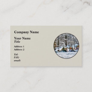 Winterspielplatz Visitenkarte