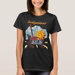 Wintersport in der Schweiz T-Shirt