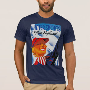 Wintersport in New England T-Shirt