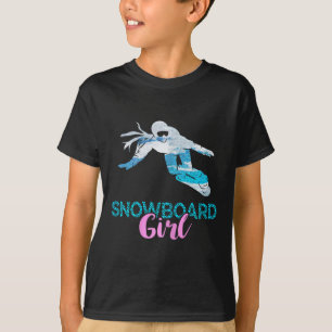 Wintersport Snowboard Girl Herzlich Willkommen im T-Shirt