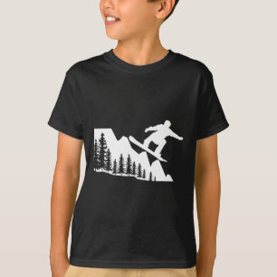 Wintersporterlebnis Snowboarden Wintersport Schnee T-Shirt