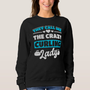 Wintersportort Eiscurling Curler 1 Sweatshirt
