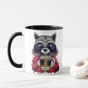 Wintersportwagen Tasse