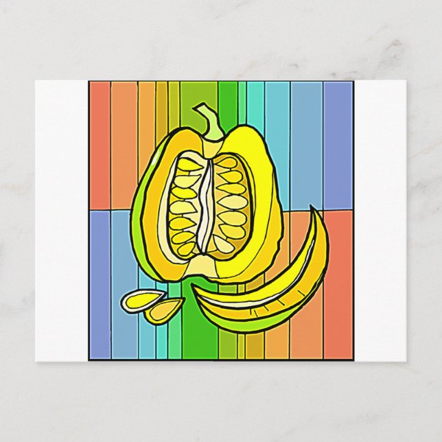 WinterSquash Postkarte (Vorderseite)