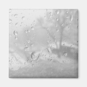 Winterstadtfenster Magnet