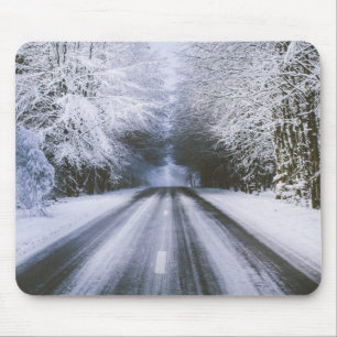 Winterstraße Mousepad