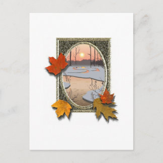 Winterstrom Postkarte