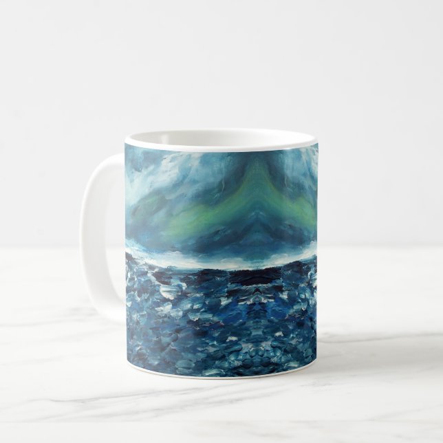 Wintersturm Kaffeetasse (Vorderseite Links)