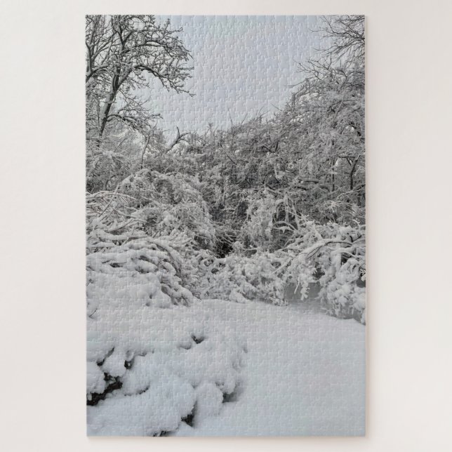 Wintersturm Puzzle (Vertikal)
