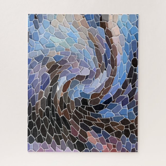 Wintersturm... Puzzle (Vertikal)