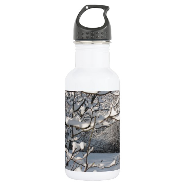 Wintersturm Trinkflasche (Vorderseite)