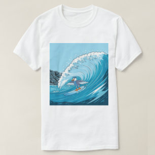 Wintersurfer Seagull, Seagull Surfen, Seagull T T-Shirt
