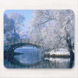 Winterszene Mousepad