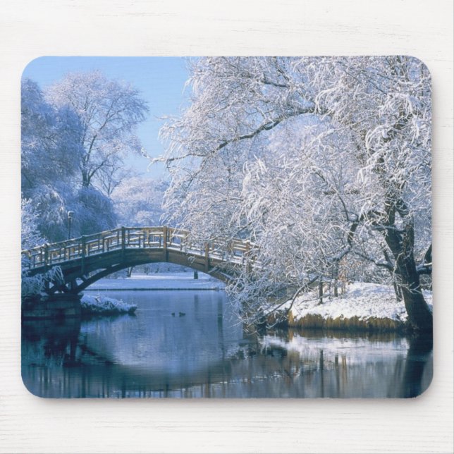 Winterszene Mousepad (Vorne)