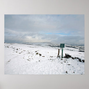 Wintertag Bowstonegate Postkarte Poster