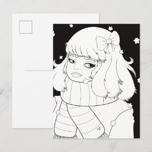 Wintertag Postkarte