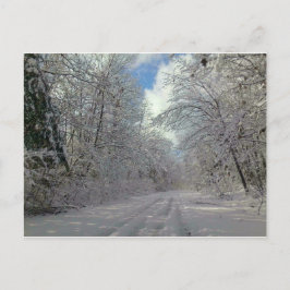 Wintertag Postkarte