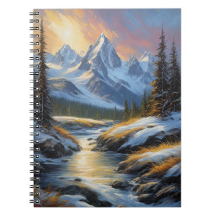 Wintertal Notizblock