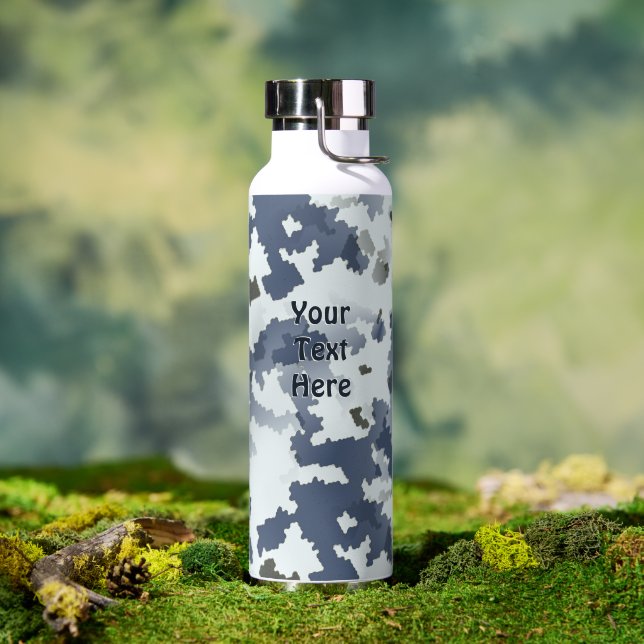 Wintertarnung Trinkflasche (Außenbereich (gedreht))