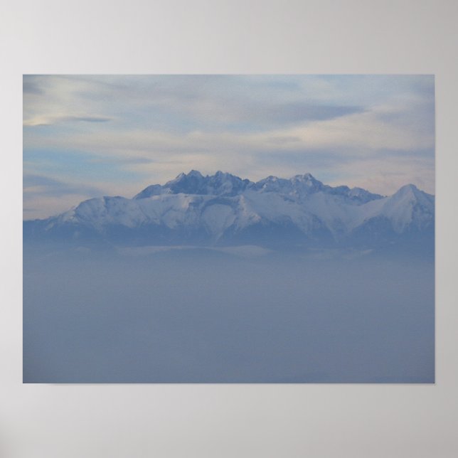 Wintertatra aus Pieniny Poster (Vorne)