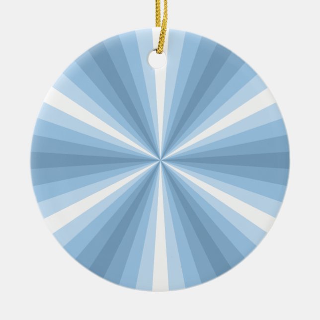 Wintertäuschung Keramik Ornament (Vorne)
