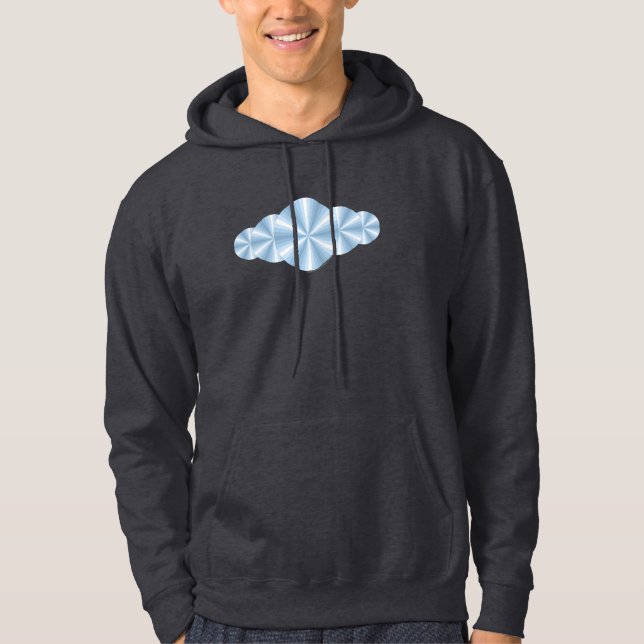 Wintertäuschung Männerdunkles Shirt (Vorderseite)