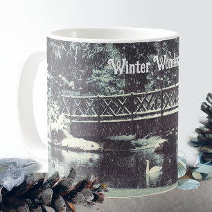 Winterteich Kaffeetasse