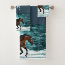 Winterthema Galloping Arabian Pferd