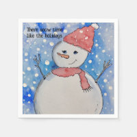 Winterthema Napkins, Standardcocktail