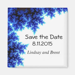 Winterthema Save the Date Magnet
