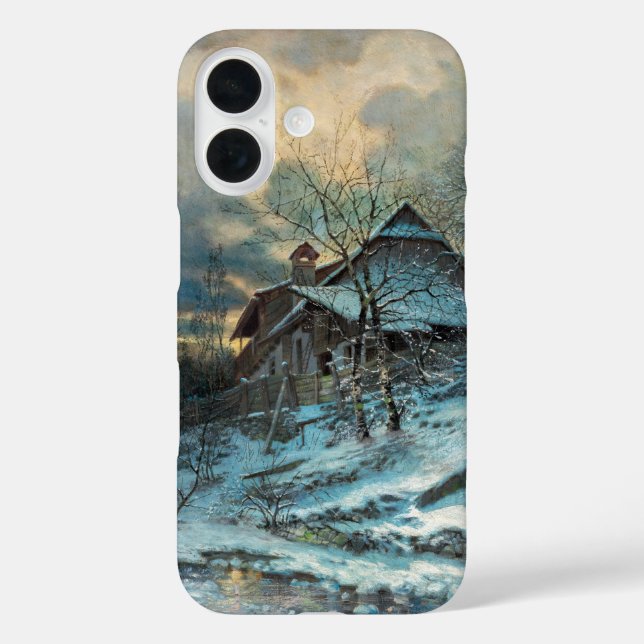 Winterthema von Angyal Vojtech Case-Mate iPhone Hülle (Rückseite)