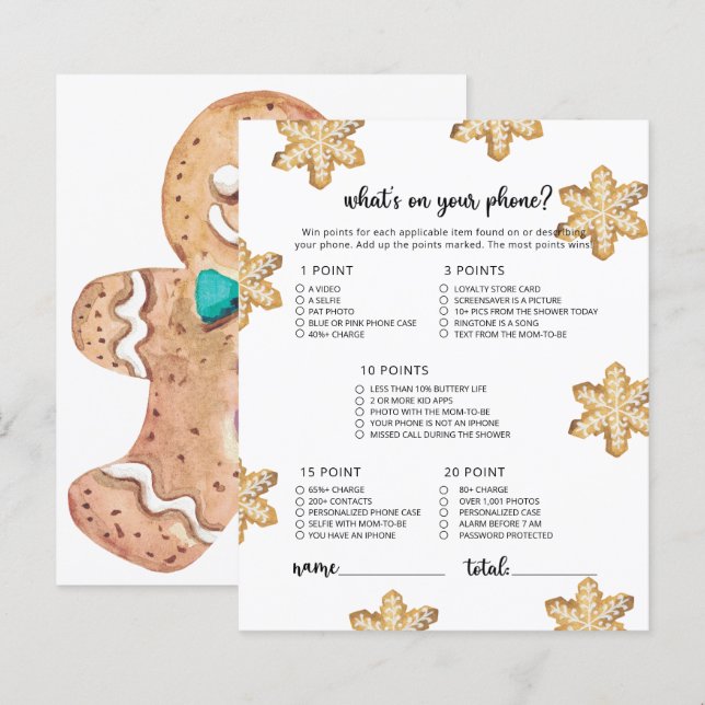 Winterthemen: Was ist auf deinem Handyspiel? (Vorne/Hinten)