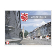 Winterthur - Schweiz Postcard.