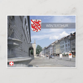 Winterthur - Schweiz Postcard. Postkarte
