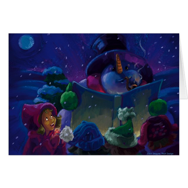 Wintertime Reading (Vorderseite (Horizontal))