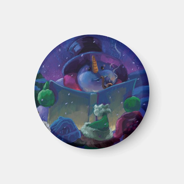 Wintertime Reading Magnet (Vorne)