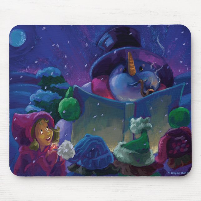 Wintertime Reading Mousepad (Vorne)