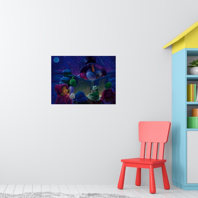 Wintertime Reading Poster (Kinderzimmer 1)