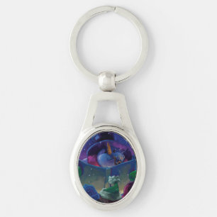 Wintertime Reading Schlüsselanhänger