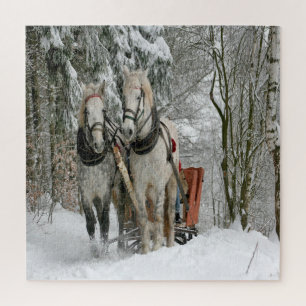 Wintertime Sleigh Ride Puzzle