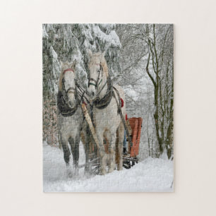 Wintertime Sleigh Ride Puzzle