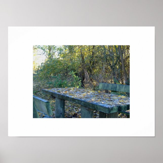 Wintertisch Poster (Vorne)