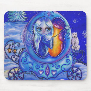 Wintertransportreise Fairy Mousepad
