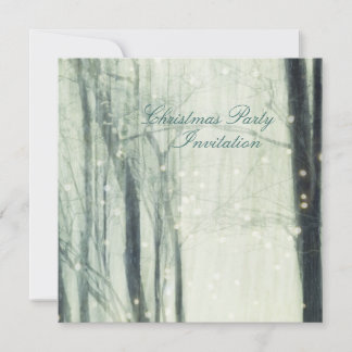 Wintertraum - Weihnachtszeit - Party Einladung