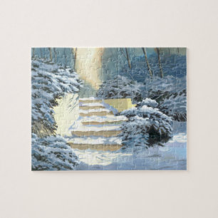 Wintertreppen Jigsaw Puzzle