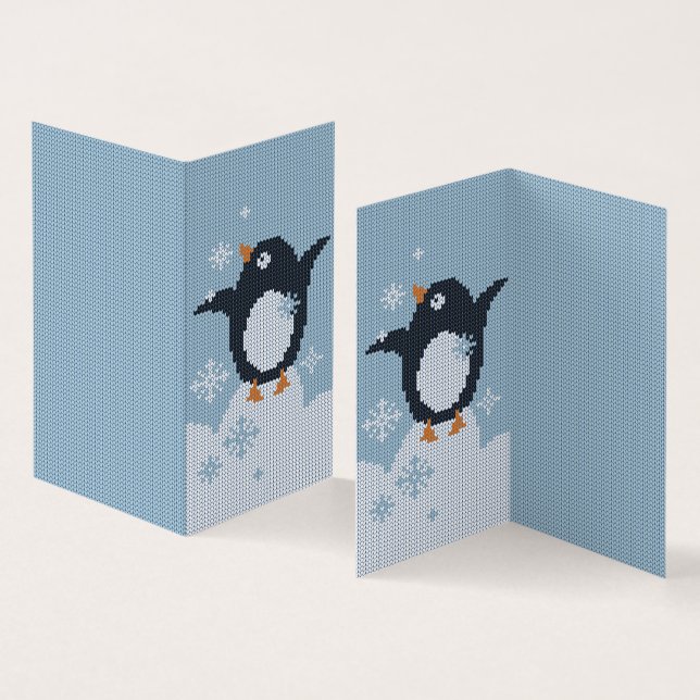 Winterurlaub (Innenseite und Außenseite)