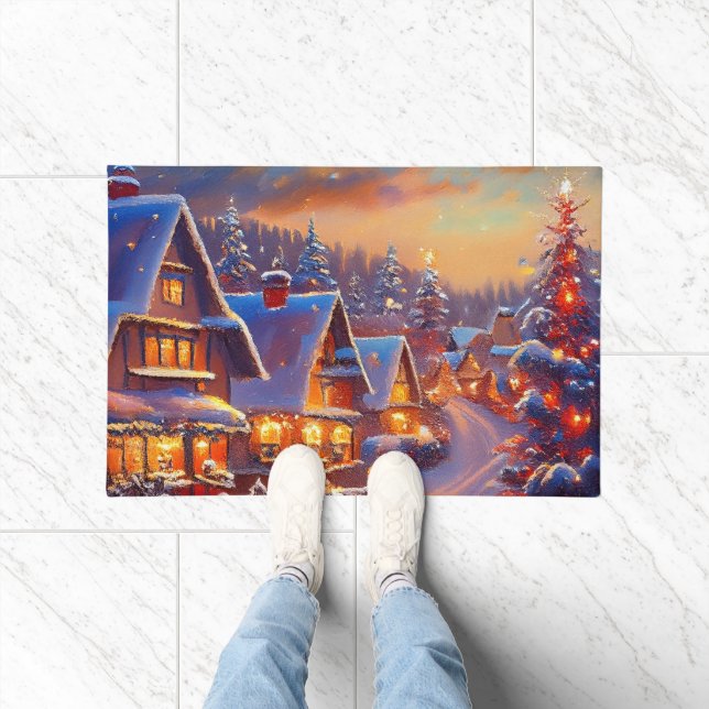 Winterurlaub Fußmatte (Indoor)