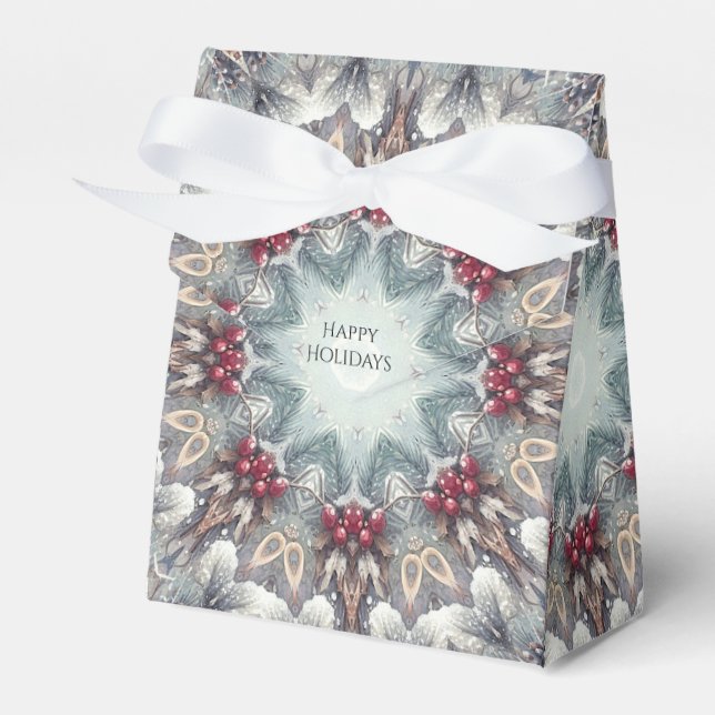 Winterurlaub Geschenkboxen Geschenkschachtel (Vorderseite)